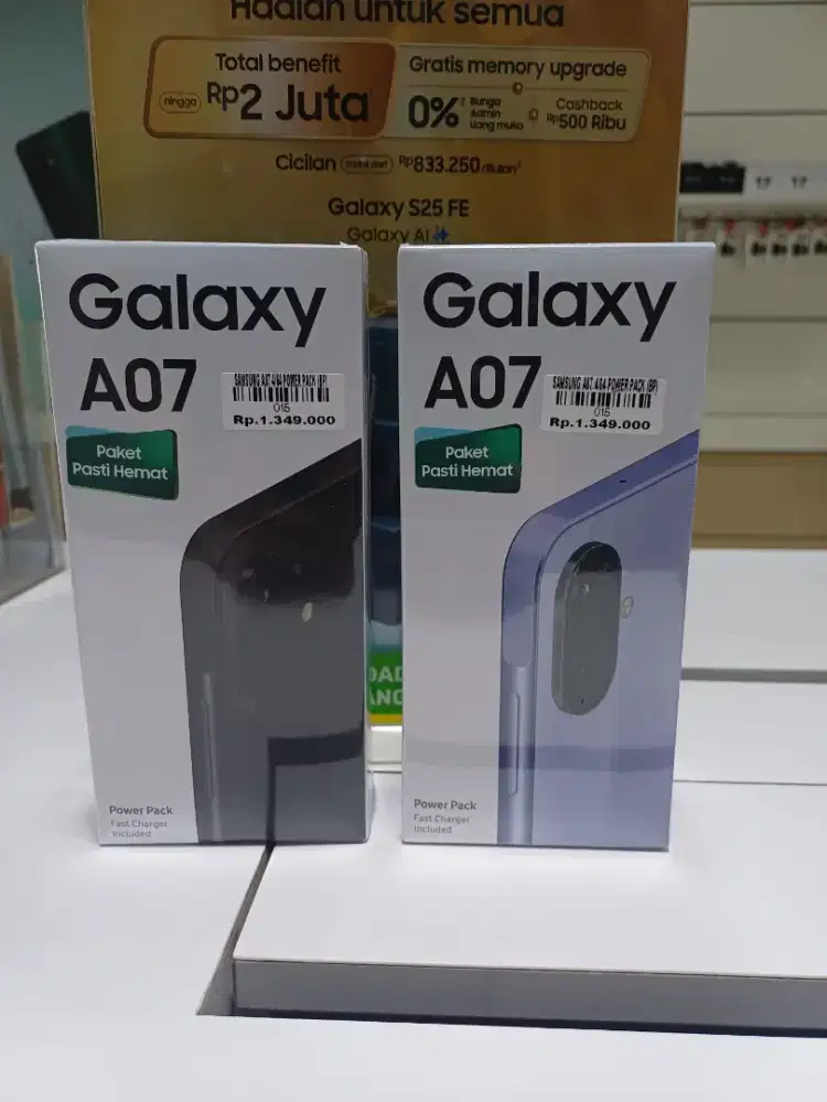 New samsung a07 ram 4/64gb atlantis dahsyat