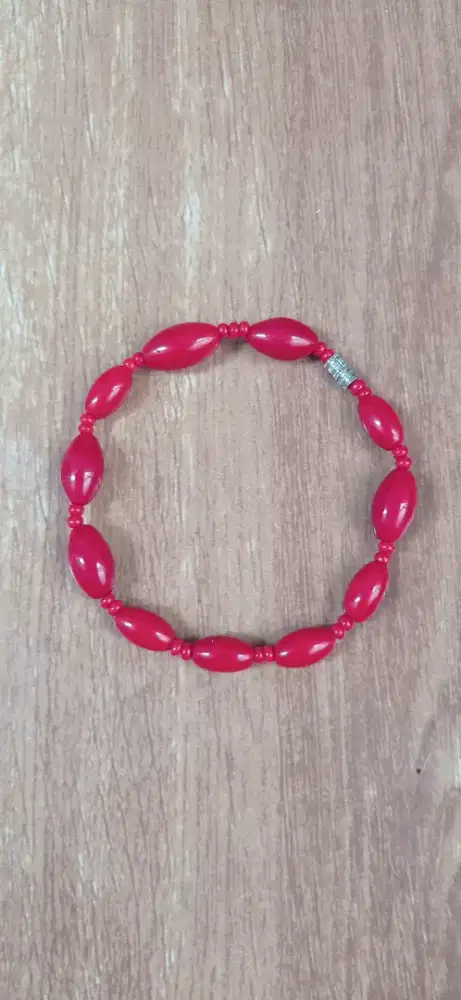 Gelang asesoris premium red original