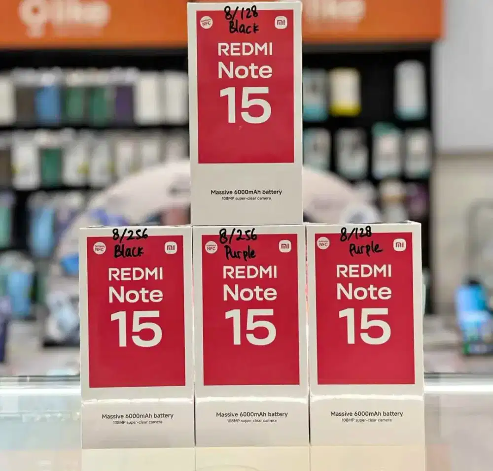 OPEN PRE ORDER NEW REDMI NOTE 15 SERIES GARANSI RESMI XIAOMI!!