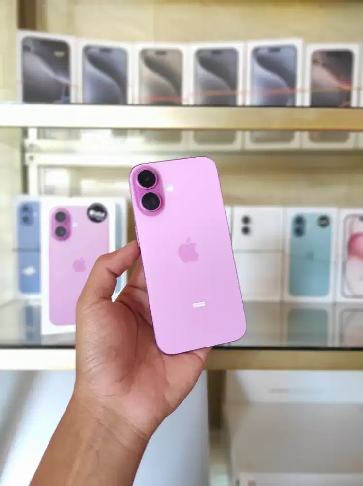 iPhone 16 128gb Pink Second iBox garansi panjang open box saja