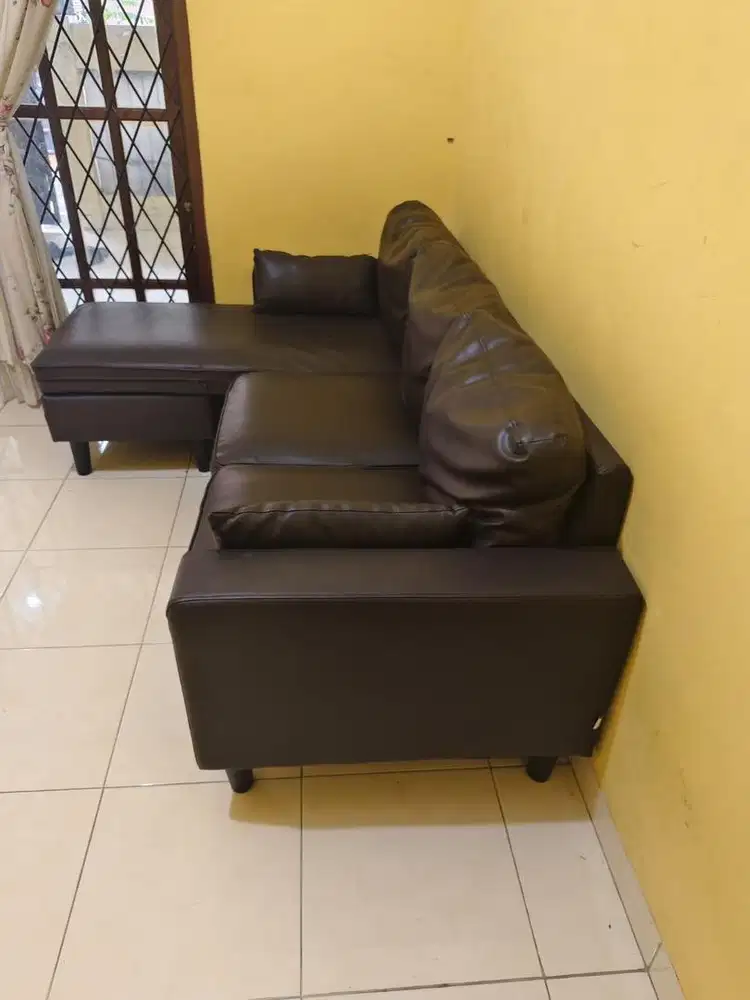 Dijual Sofa Selma L warna coklat