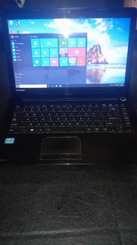 Laptop Toshiba satelit c40-a ci3 ram 8gb