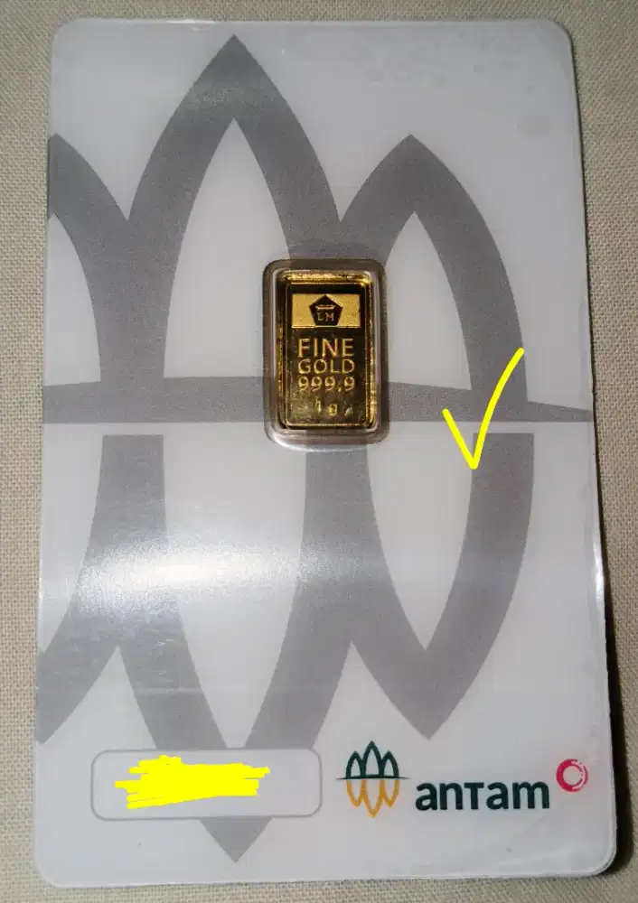 Antam emas 2020 red mark aman