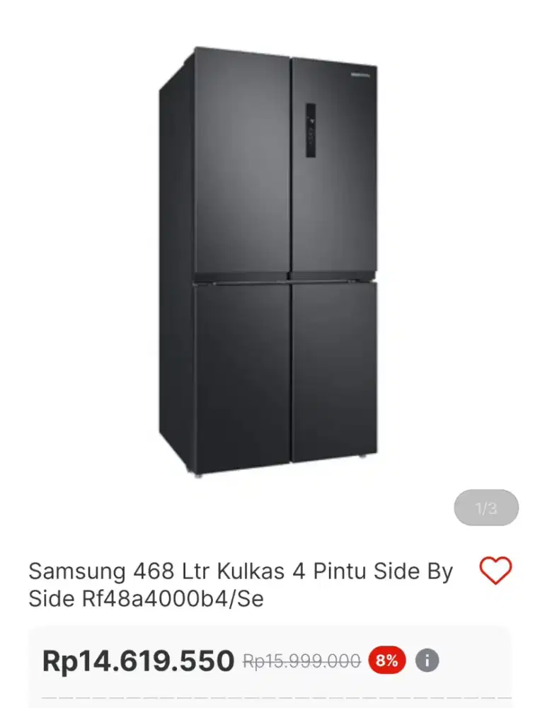 Kulkas 4 pintu samsung promo