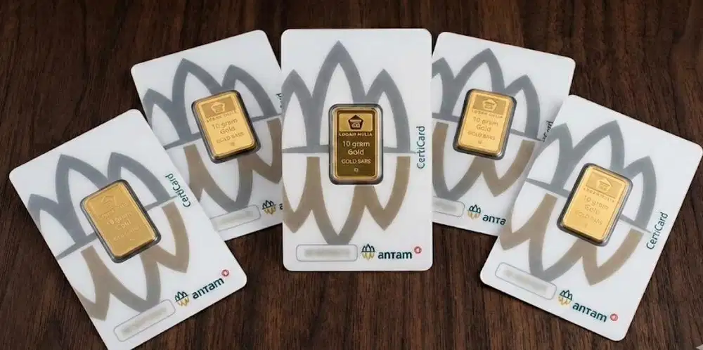 Emas Batangan Antam Logam Mulia