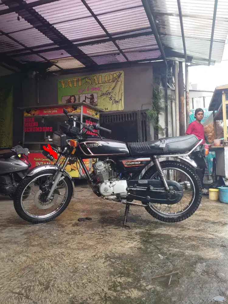 Motor Honda gl 100 gl100 cepe