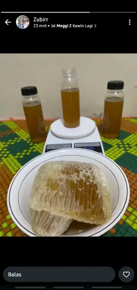 Madu asli murni