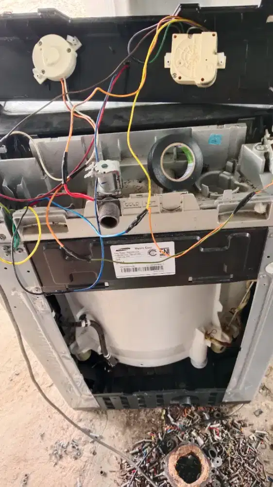 Servis mesin cuci Tabung 1