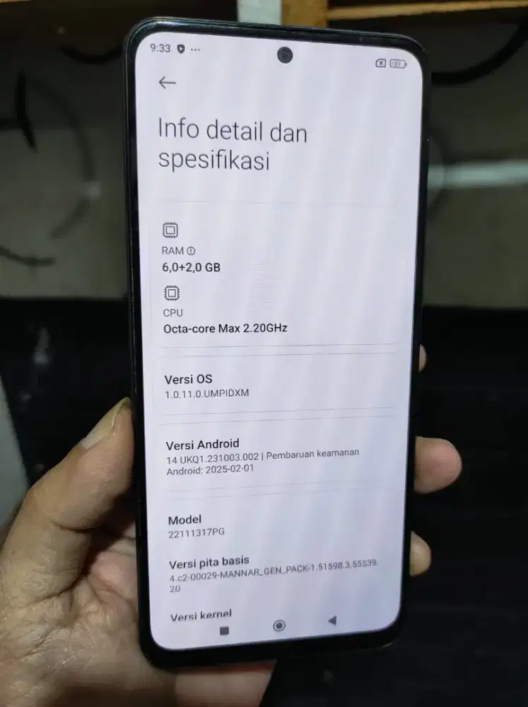 Poco x5 5g 6+2/128 hp casan orian