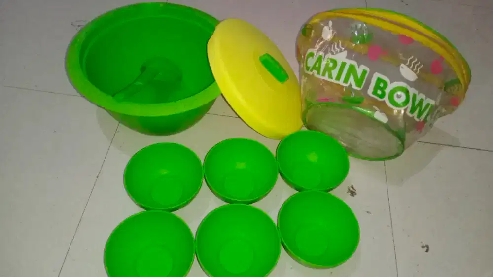 Dijual CARIN BOWL 1 set lengkap