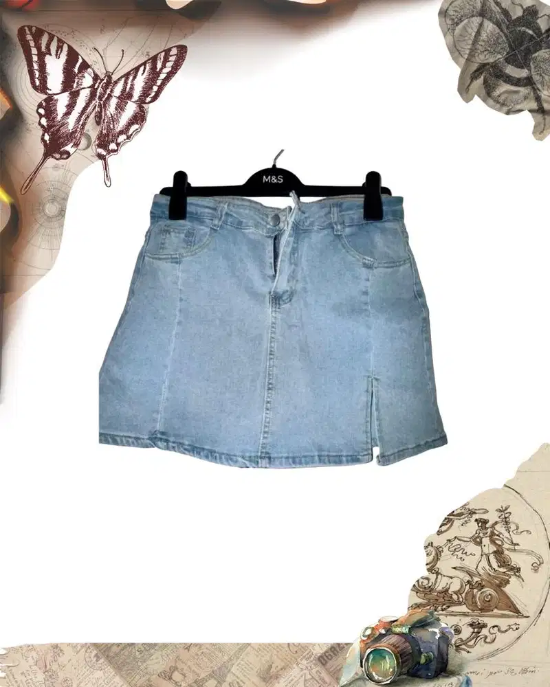 Rok Jeans Lucuu OPEN NEGO