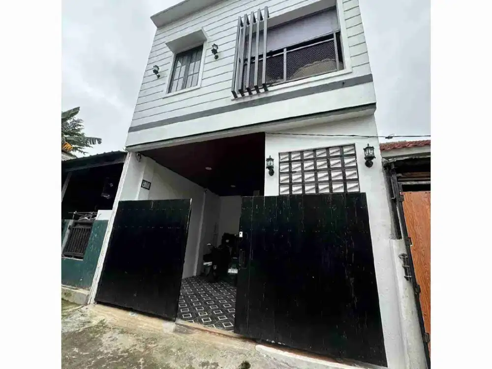 Jual Rumah Tingkat di Limo Depok model American Classic luas 99 m2