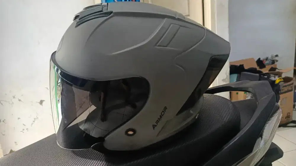 Helm js armor masih lumayan bagus