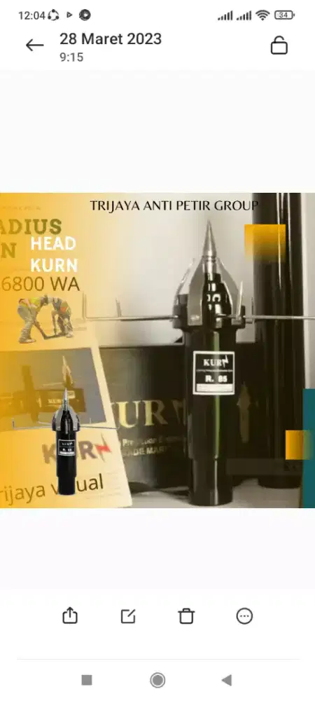 Ahli jasa pasang penangkal petir dan grounding mesin