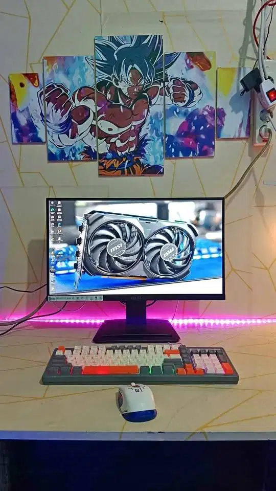 komputer full set murah siap pakai