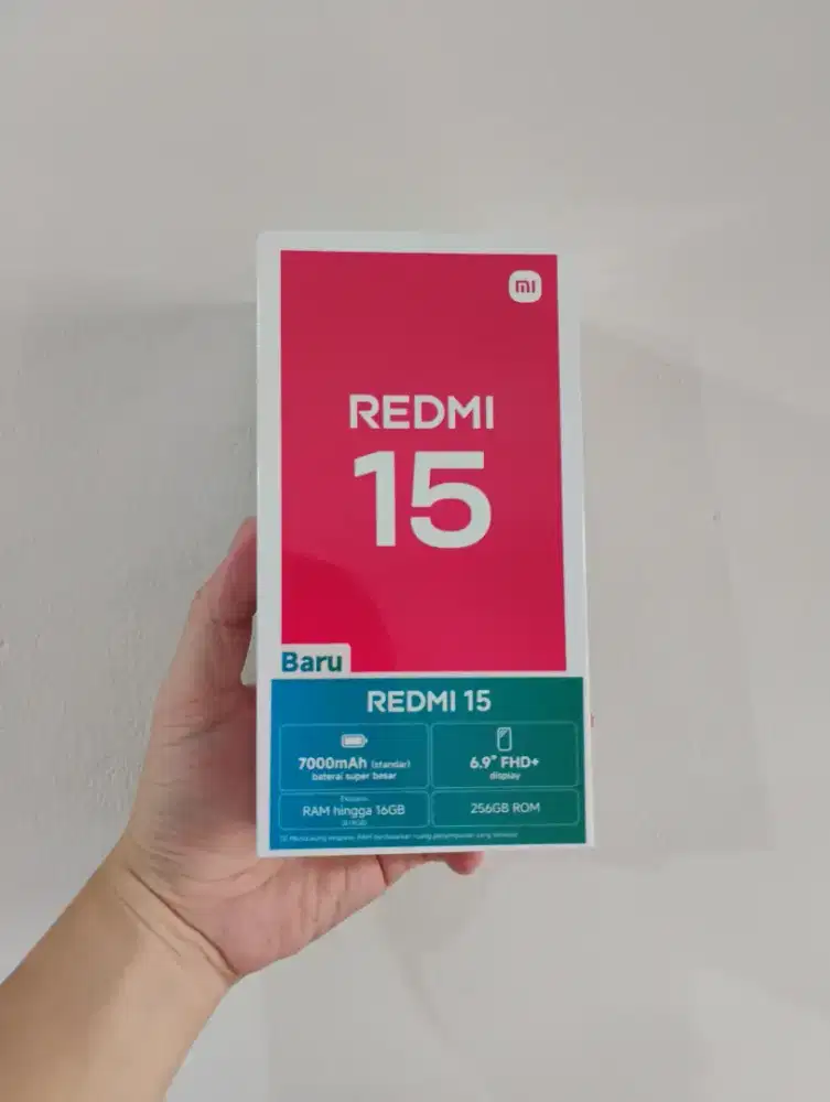 [BARU] Xiaomi Redmi 15 8/256, SEGEL Garansi Reami, Bisa COD