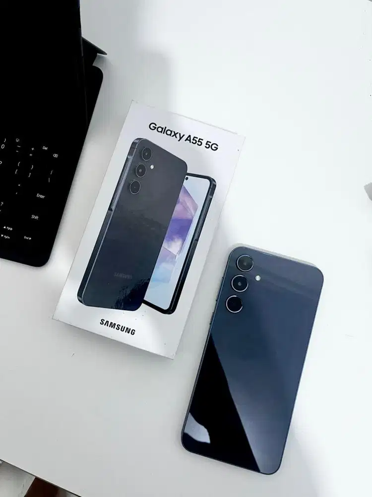 SAMSUNG A55 5G 8/256 MULUS 100%