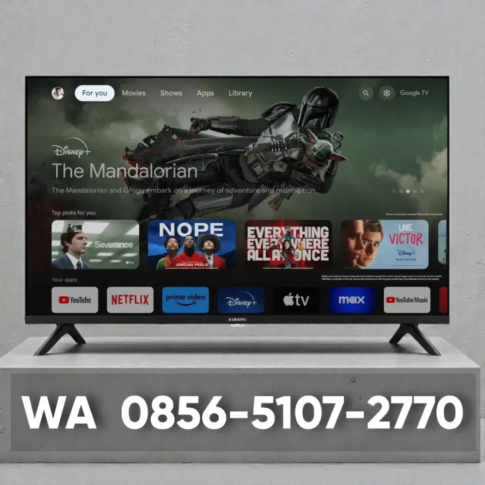 TV Xiaomi GoogleTV 32inci - masih BARU