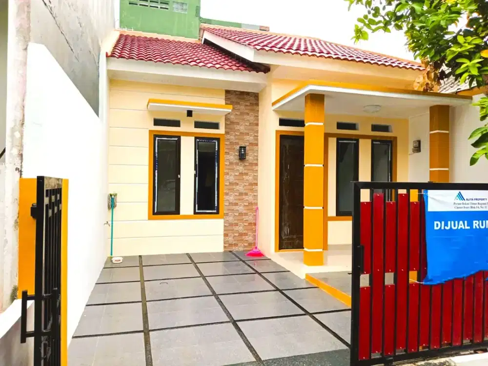 DIJUAL RUMAH MURAH MINIMALIS AREA PASAR TRADISIONAL/SUPERMARKET DEKAT DI PERUMAHAN BEKASI TIMUR REGENCY