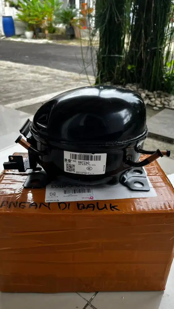 Kompresor Kulkas Aqua Inverter VATZ60 Original / Kompresor Kulkas