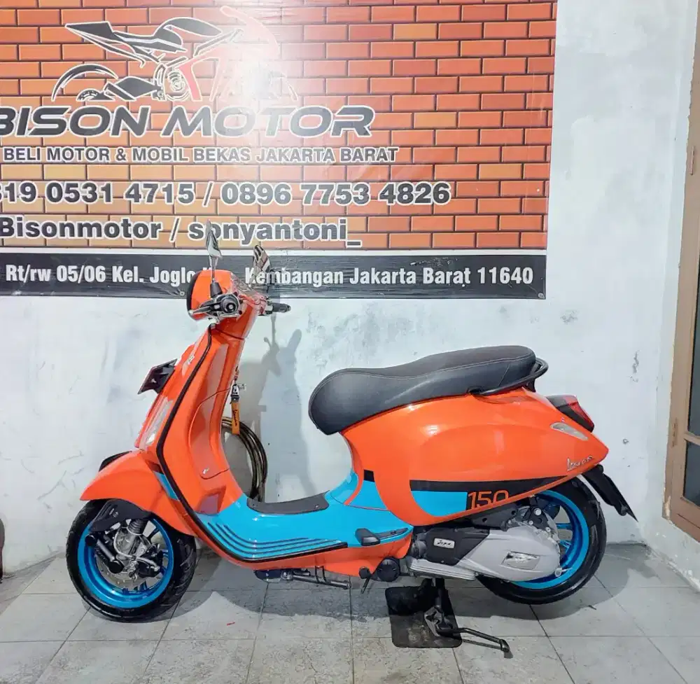 ISTIMEWA! PIAGGIO VESPA PRIMAVERA VIBE IGET ABS FACELIFT 2024 / 2023