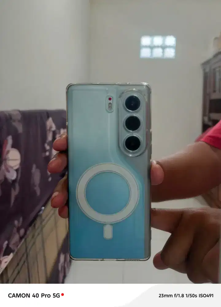 Tecno camon 40 5g sec nego nominus mulus 100 fullset ori bawaan