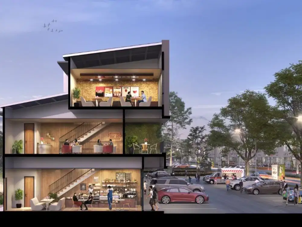 Ruko Premium Shophouses T17 – Legenda Wisata Cibubur