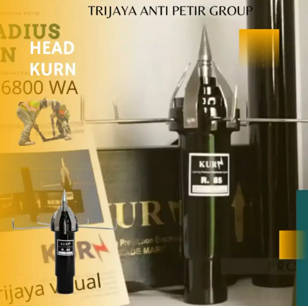 Ahli jasa pasang penangkal petir dan grounding mesin