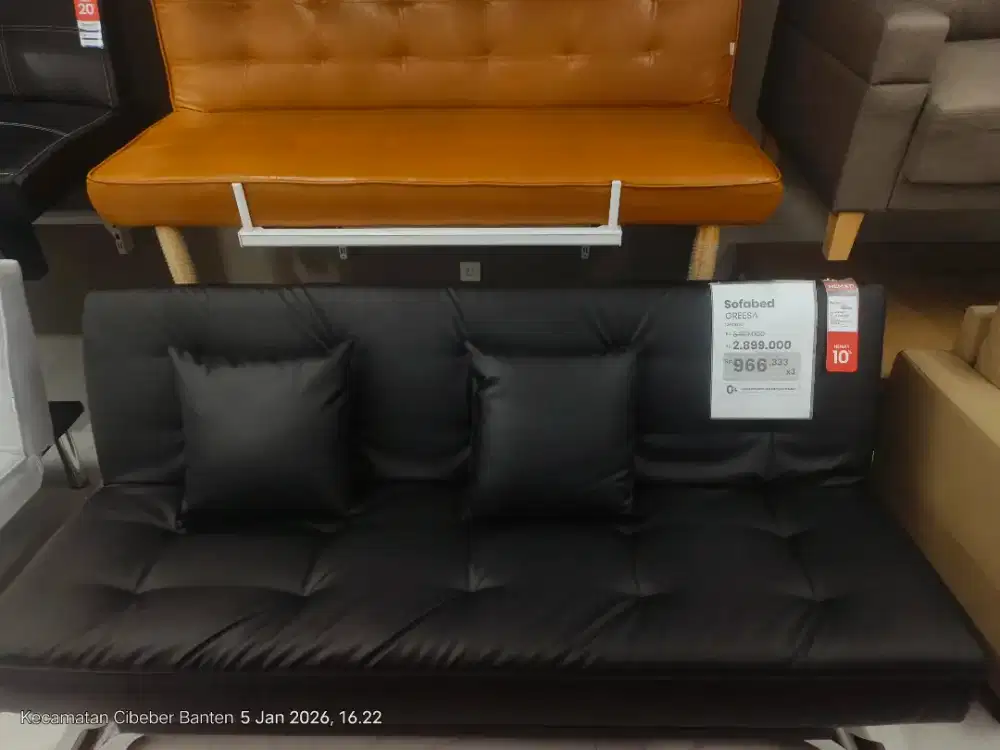Sofa bed selma relax brown