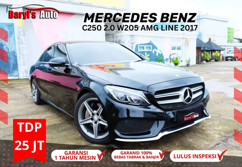 2017 Mercedes Benz C250 AMG Line Panoramic Tdp 25 jt