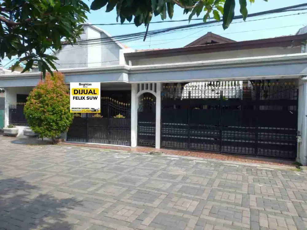 Jual Rumah 2 Lt @ Bratang Gede