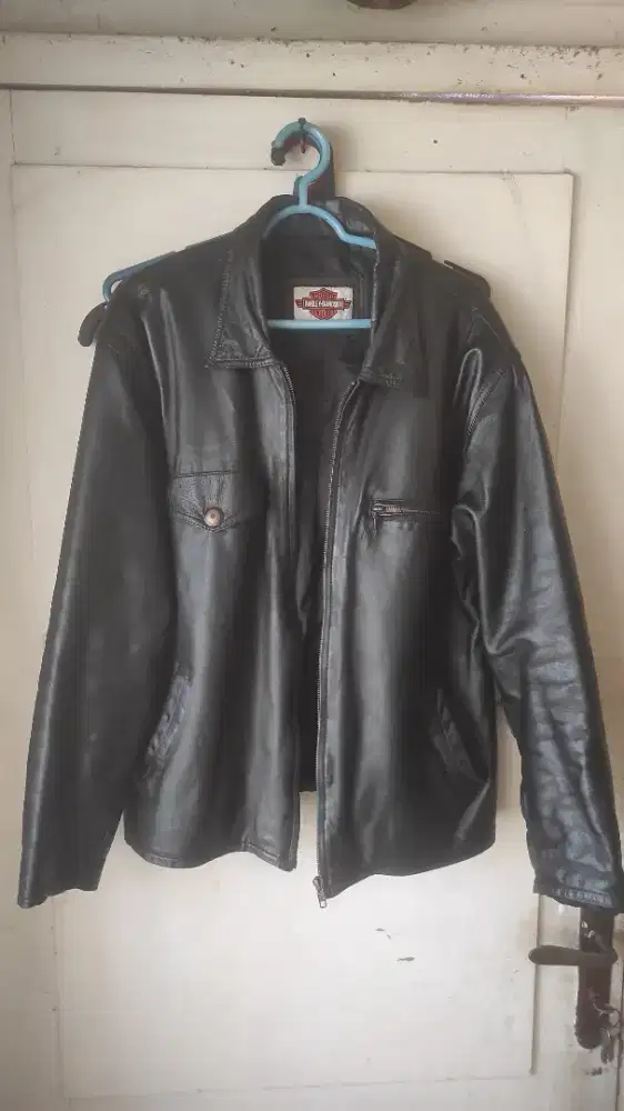 Jaket kulit model workjacket