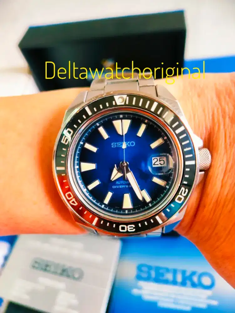 Seiko Prospex SRPE33K1 King Samurai Blue Manta Special Edition Diver