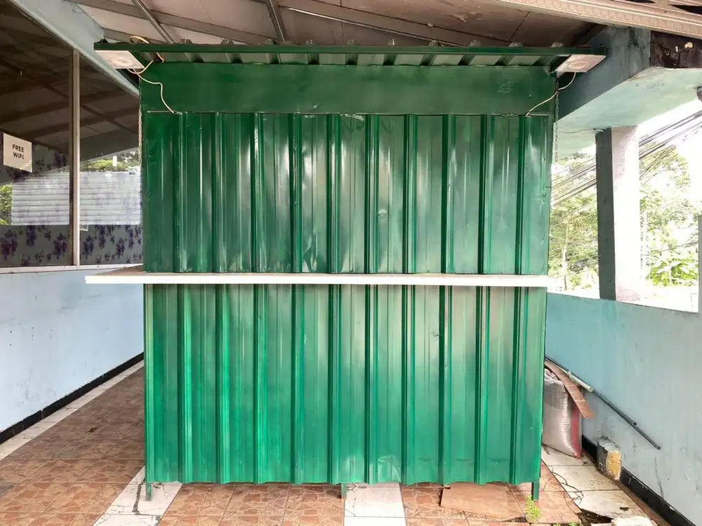Both Container / Gerobak kontainer semi jualan