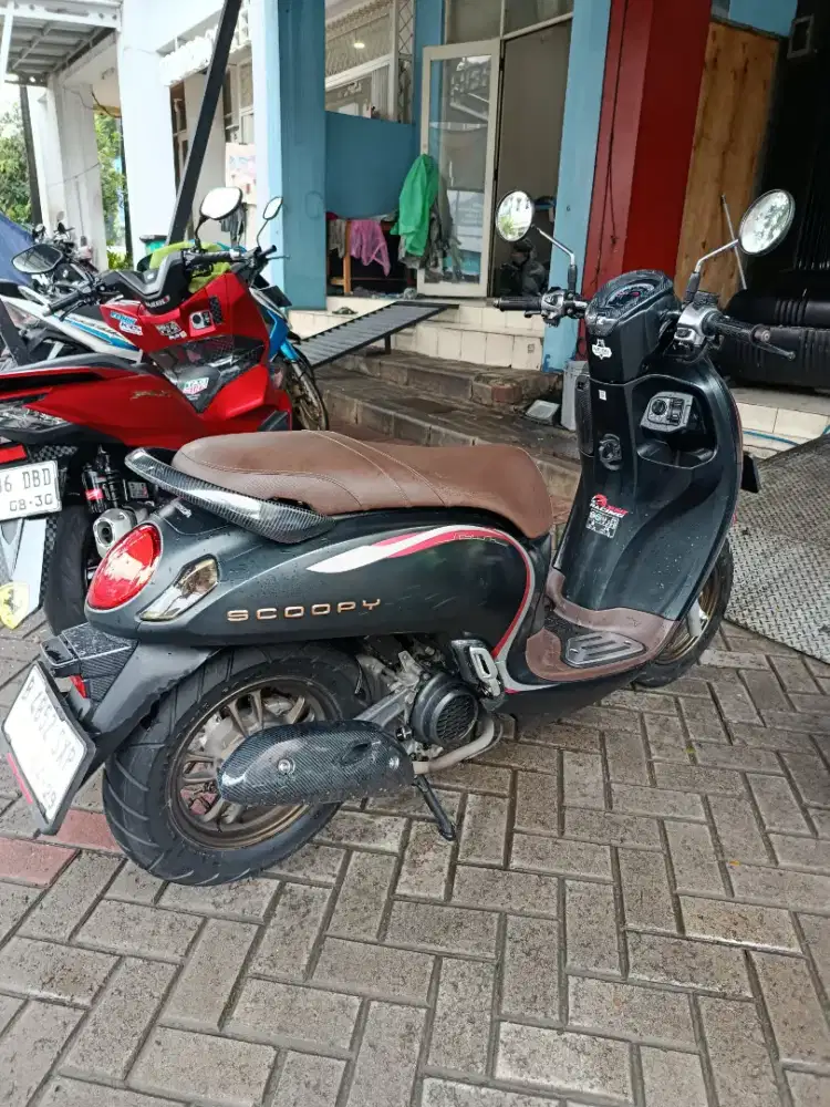 Jual Honda Scoopy 2024 surat lengkap pajak hidup