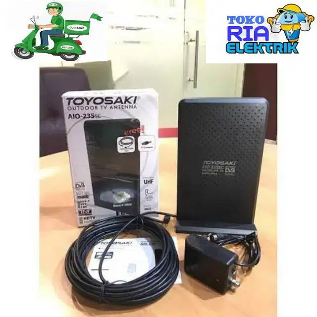 ANTENA TOYOSAKI AIO 235 ANTENA INDOOR/ OUTDOOR DIGITAL/ANALOG
