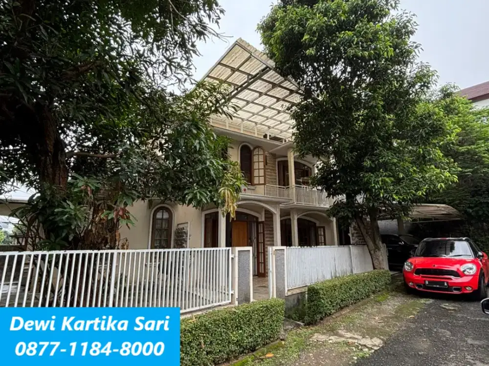 Rumah Asri 2 Lantai Dijual Cepat di Sektor 2 Bintaro Jaya GB-17472