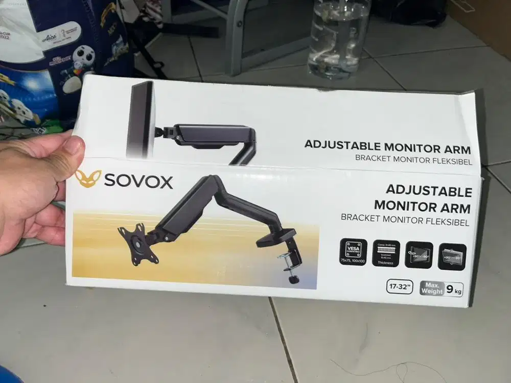 Adjustable Monitor Arm [Bracket Monitor Fleksibel]