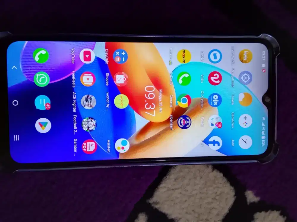 Jual hp Vivo y02 ram 3/32 normal