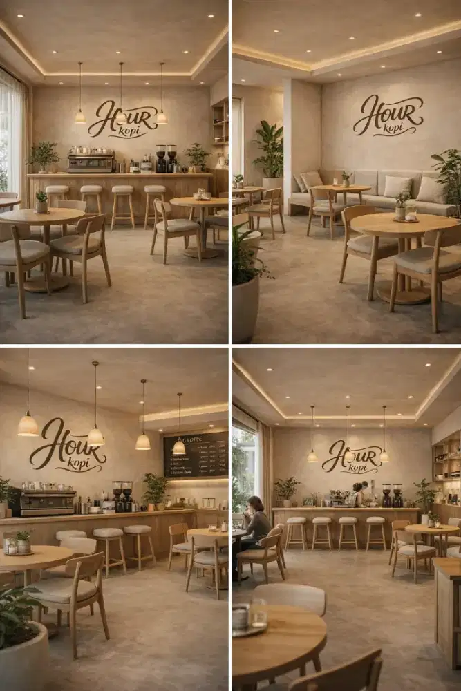 Kerja sama buka kedai kopi sebagai barista