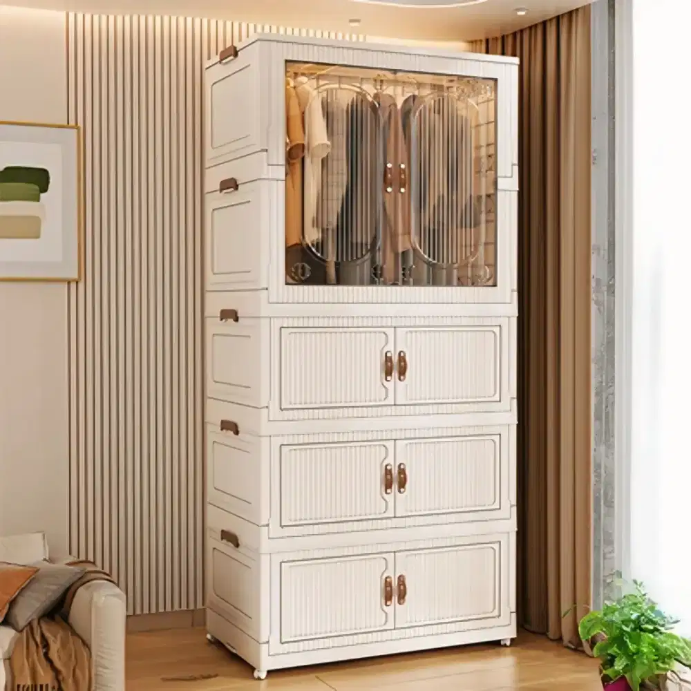 QUBE LEMARI PAKAIAN PLASTIK