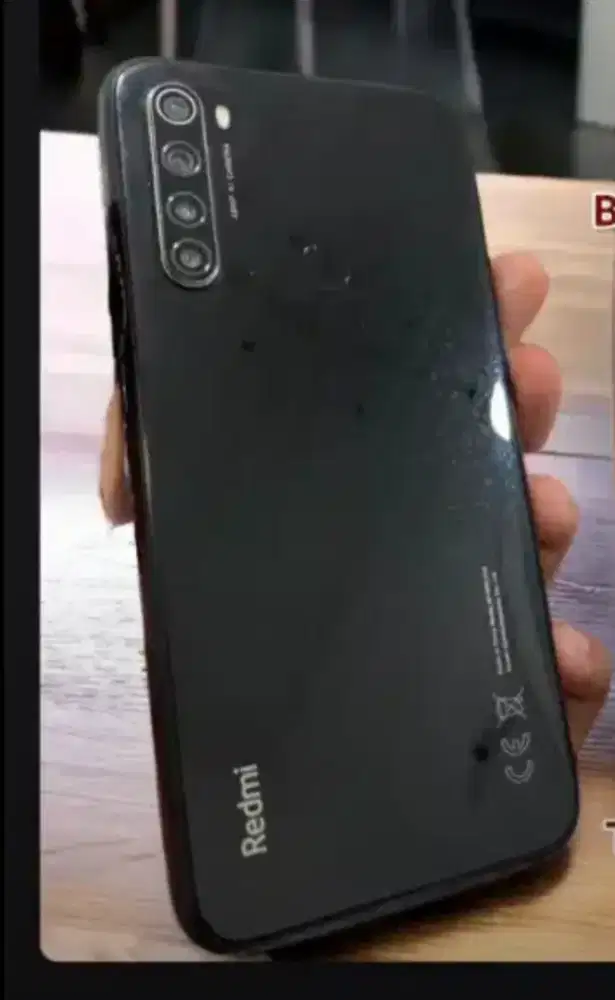 Redmi note 8 Ram 4, hp saja