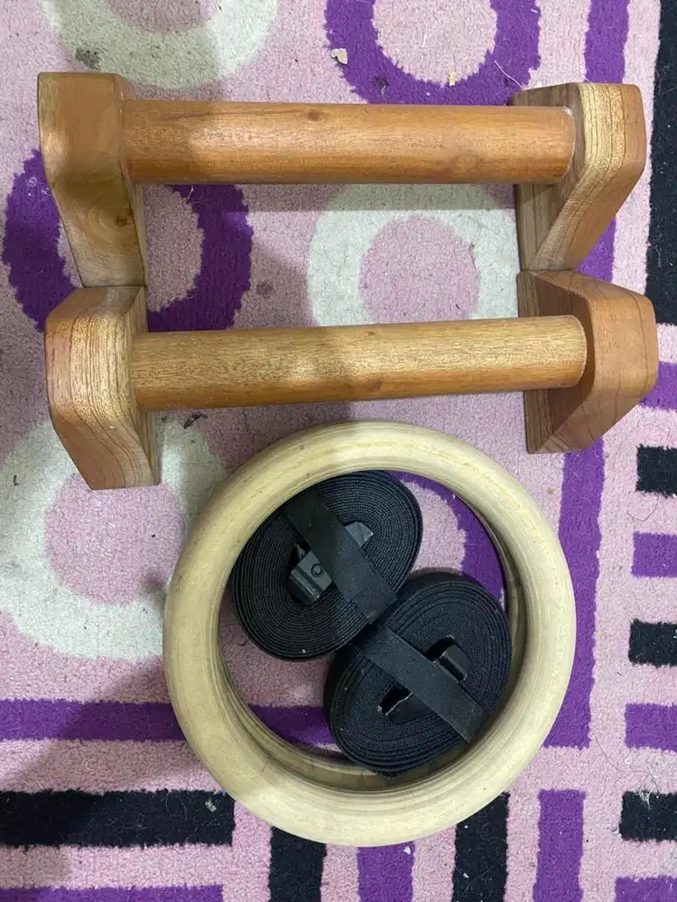 Parralets bar push up + Gymnastic ring