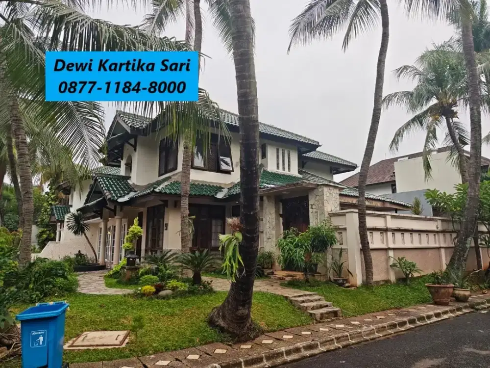 Rumah Mewah Ada Kolam Renang Pribadi di Sektor 9 Bintaro Jaya GB-17461