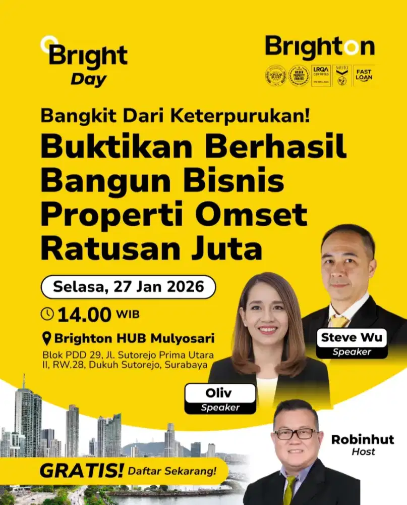 Lowongan Bisnis ( Mitra Bisnis) sbg  Marketing Property