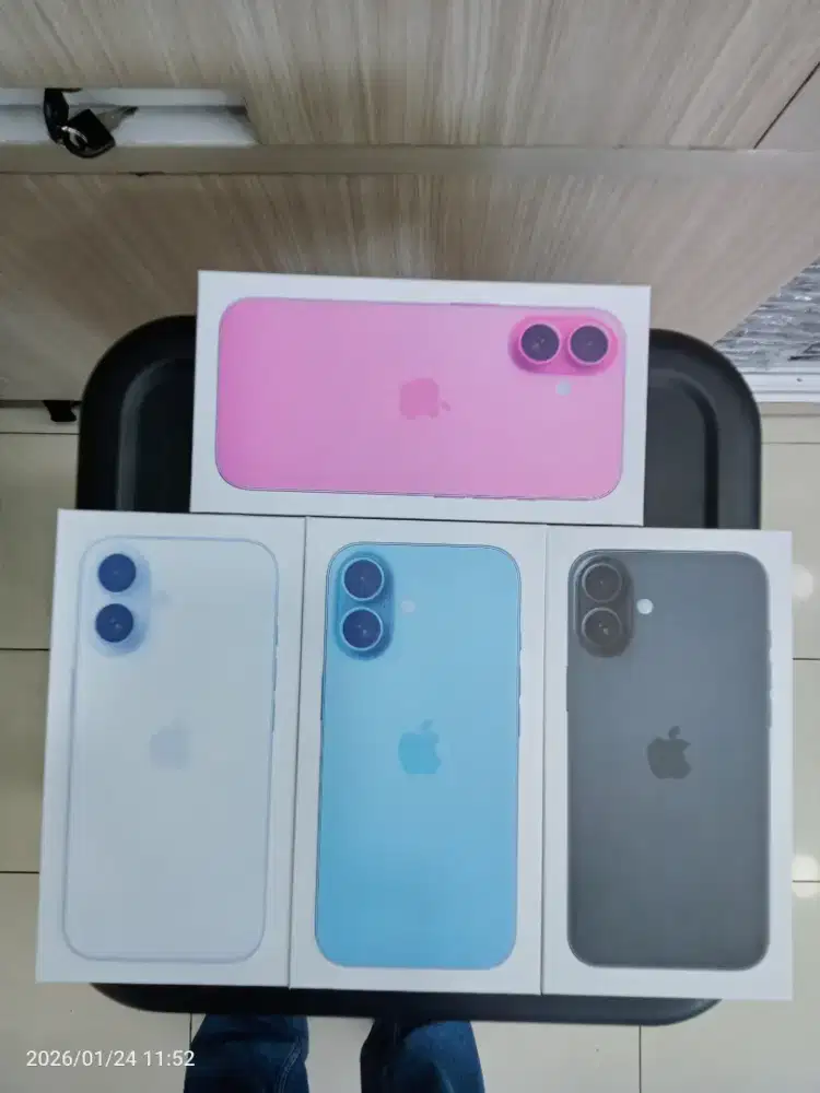 iPhone 16 Basic 128 Baru Ibox