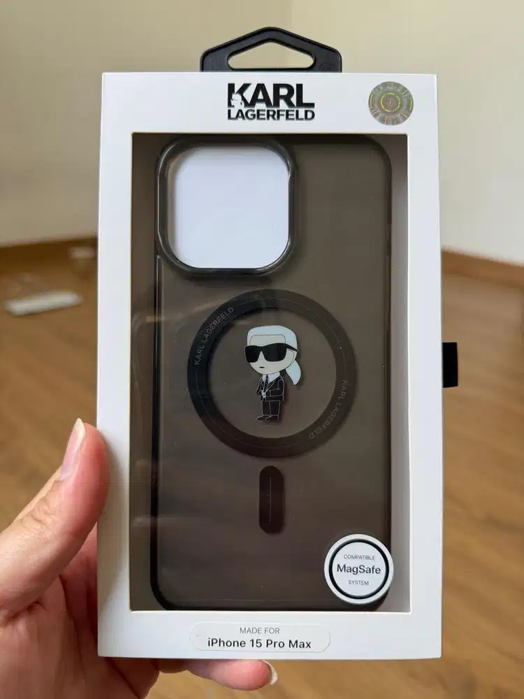 Karl Lagerfeld Case Iphone 15 Pro Max Ori Ex Playworks