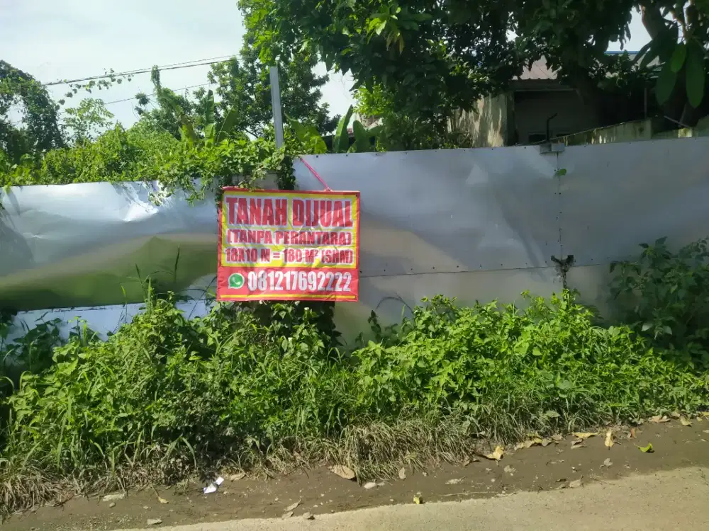 Dijual tanah (SHM) milik pribadi