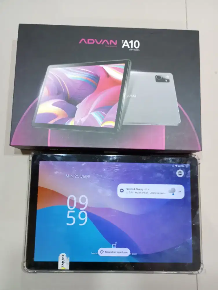 Jual cepat tablet advan A10 wifi series