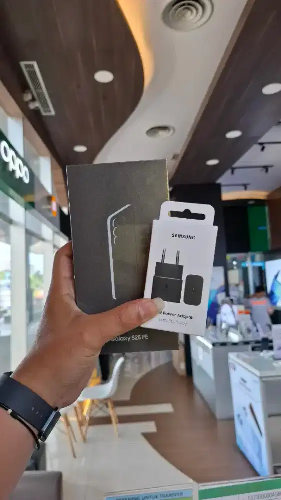 GRATIS ADAPTOR ORI! SAMSUNG S25FE SEGEL GARANSI SEIN 1TAHUN
